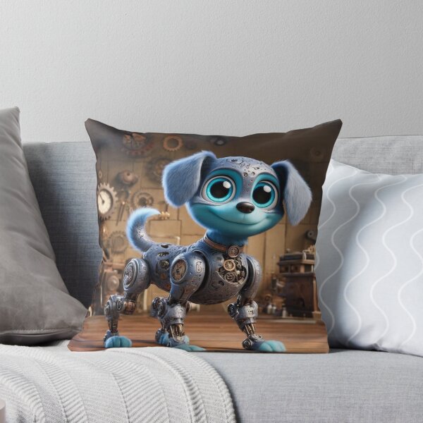 Item preview, Steampunk Blue Lacy Dog designed and sold by Sillytoe.