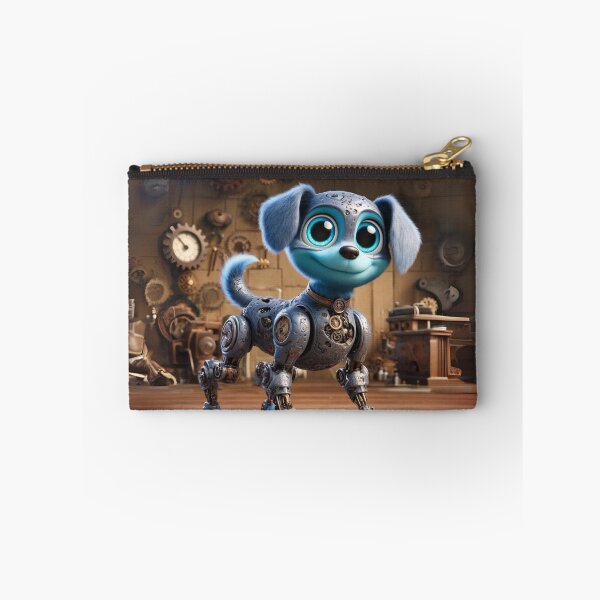 Item preview, Steampunk Blue Lacy Dog designed and sold by Sillytoe.
