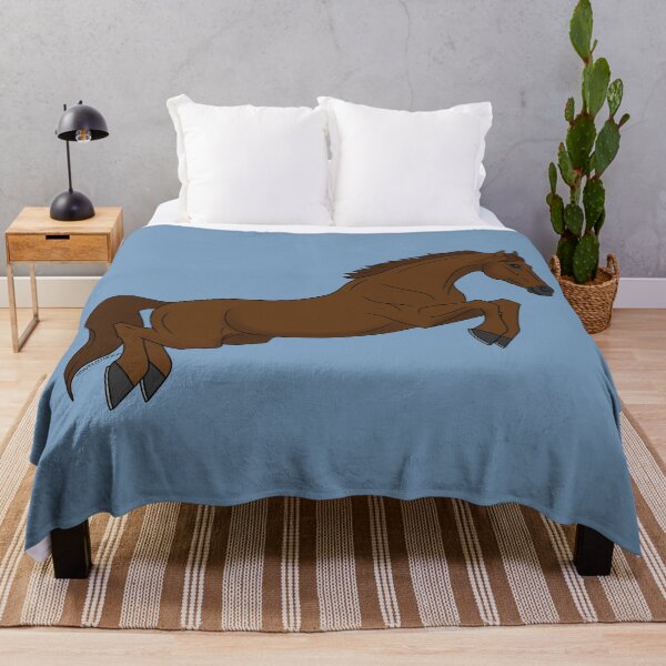 Item preview, Cartoon Chestnut Jumping Horse designed and sold by DappledMoon.