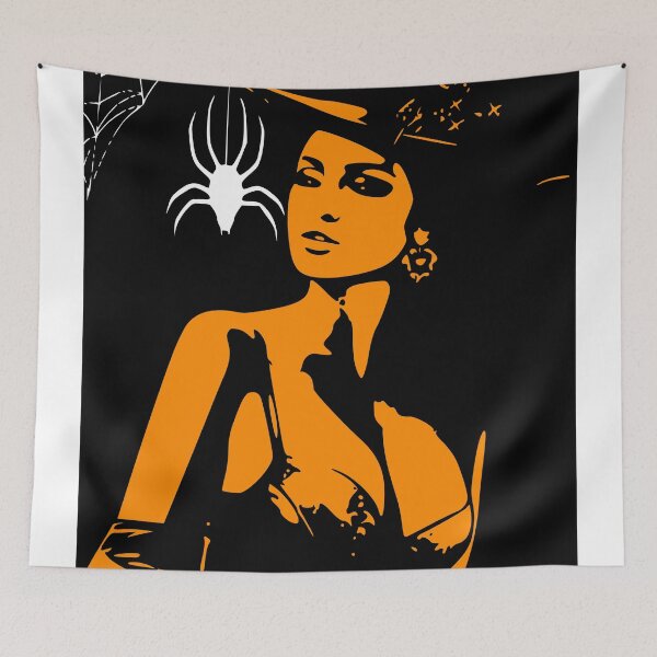 Item preview, Halloween Spider Witch designed and sold by DesignFantazia.