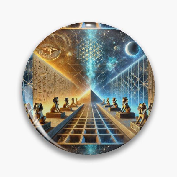 Item preview, "Seamless Egypt – The Infinite Tiling Pyramid Dream" designed and sold by Meta2Physical.