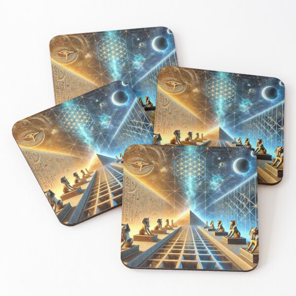 Item preview, "Seamless Egypt – The Infinite Tiling Pyramid Dream" designed and sold by Meta2Physical.