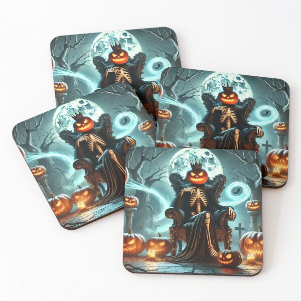 Item preview, Graveyard Monarch - Reigning Over the Midnight Realm designed and sold by WheelieGdArt.