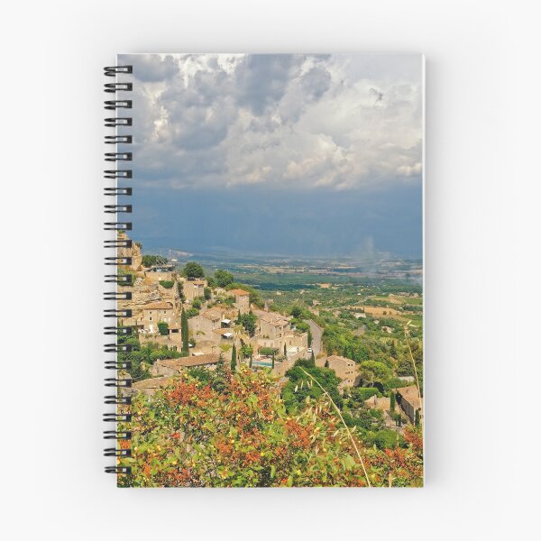 Item preview, View Of Gordes And The Fields Below designed and sold by Susan Dost.