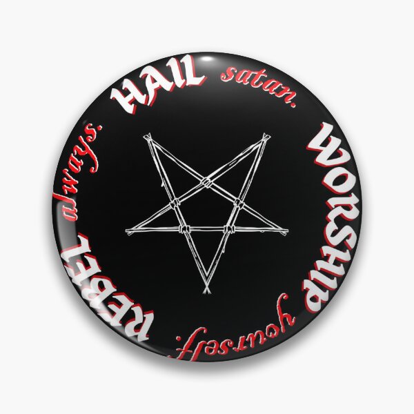 Item preview, HWR - Hail, Worship, Rebel designed and sold by ArsenicSociety.
