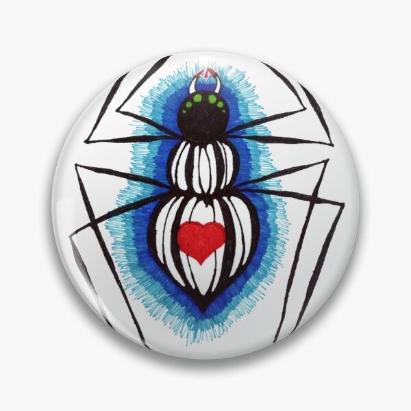 Item preview, Spider Tattoo "Black Widow" designed and sold by AbovetheGrave.