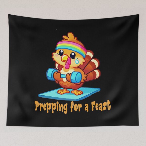 Item preview, Fitness Turkey, Prepping for a Feast designed and sold by Bliss Find And Design.