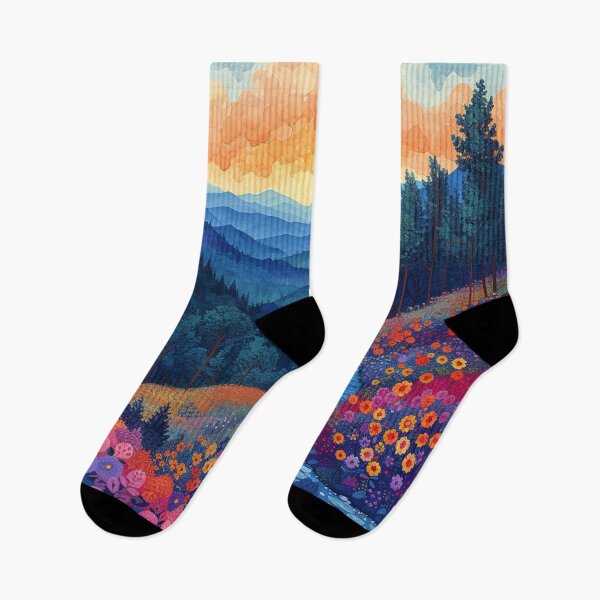Item preview, Mountain Sunset 15 designed and sold by Dawn van Doorn.