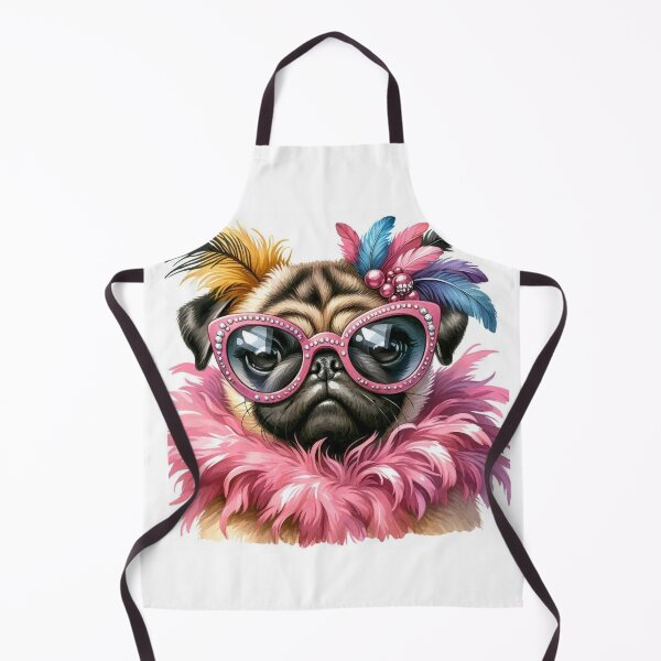 Item preview, Diva Pug Dog designed and sold by Wags & Tails.