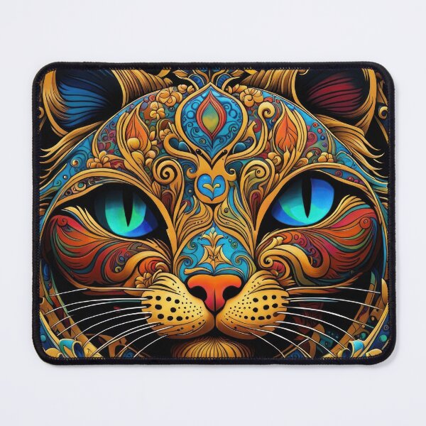 Item preview, Intense Cat designed and sold by Kallak-AI-Art.