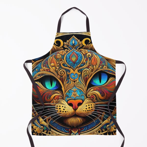 Item preview, Intense Cat designed and sold by Kallak-AI-Art.