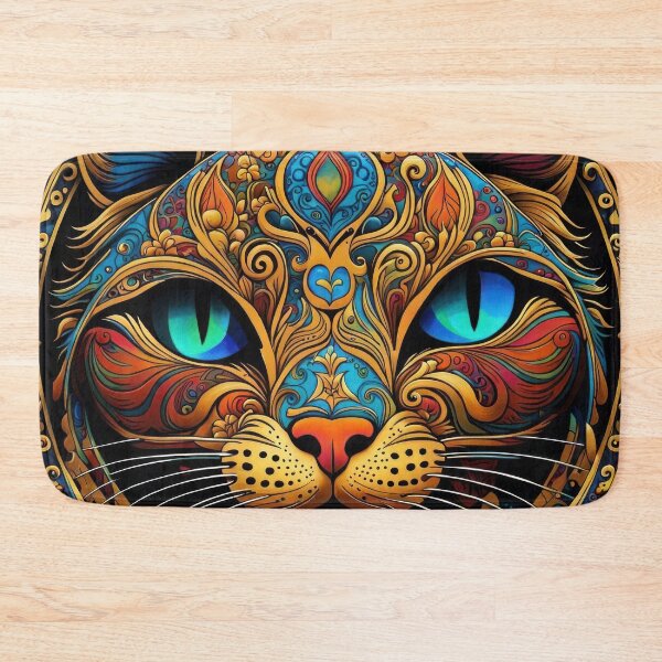 Item preview, Intense Cat designed and sold by Kallak-AI-Art.