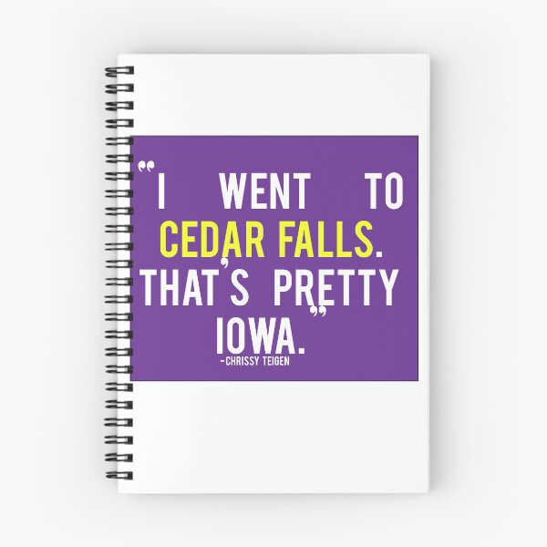 Item preview, Cedar Falls Iowa Quote designed and sold by allieweek.