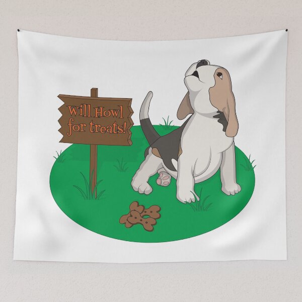 Item preview, Will Howl for Treats! designed and sold by Designs by Greylady.