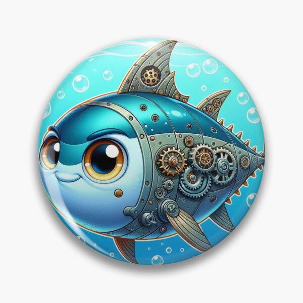 Item preview, Steampunk Bluefin Tuna designed and sold by Sillytoe.