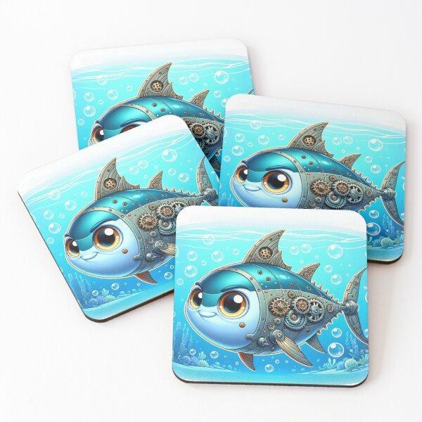 Item preview, Steampunk Bluefin Tuna designed and sold by Sillytoe.