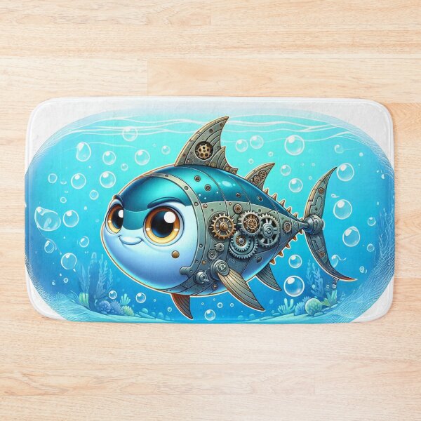 Item preview, Steampunk Bluefin Tuna designed and sold by Sillytoe.