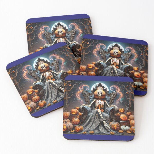 Item preview, Royal Pumpkin - The Skeleton Queen's Throne designed and sold by WheelieGdArt.