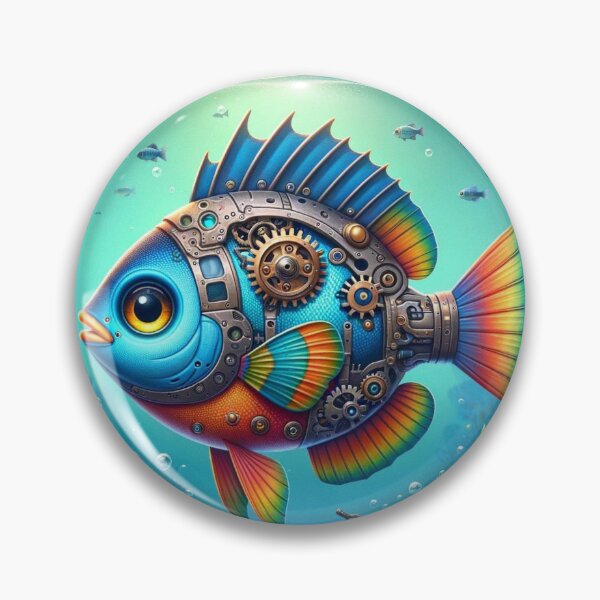 Item preview, Steampunk Bluegill designed and sold by Sillytoe.