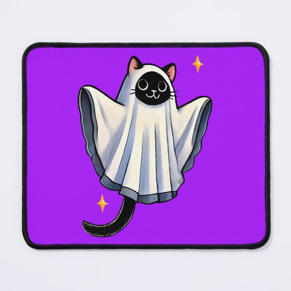 Item preview, Spooky Ghost Cat Boo designed and sold by ZAIKY DREAMS.