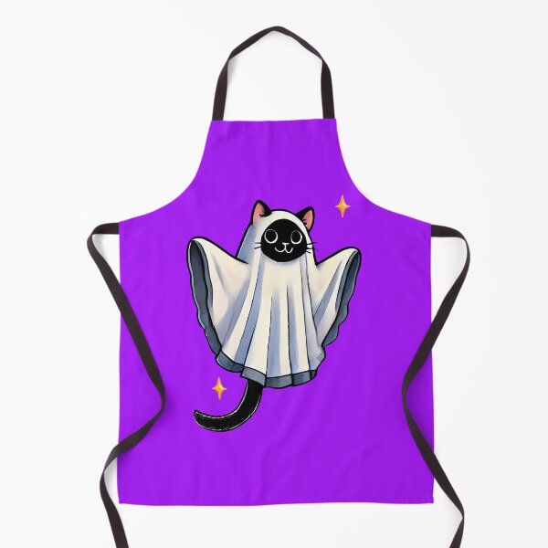 Item preview, Spooky Ghost Cat Boo designed and sold by ZAIKY DREAMS.