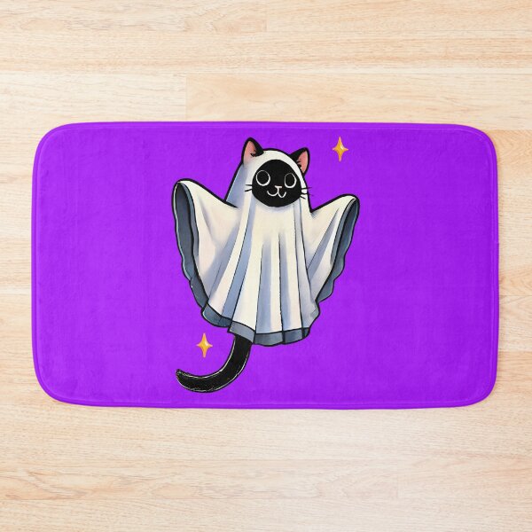 Item preview, Spooky Ghost Cat Boo designed and sold by ZAIKY DREAMS.