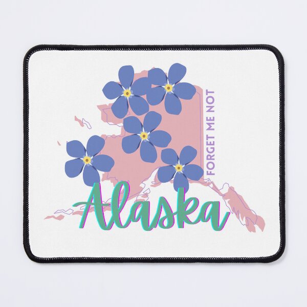 Item preview, Alaska State Forget Me Not Flower T-shirt Sticker designed and sold by ThinkNature!.