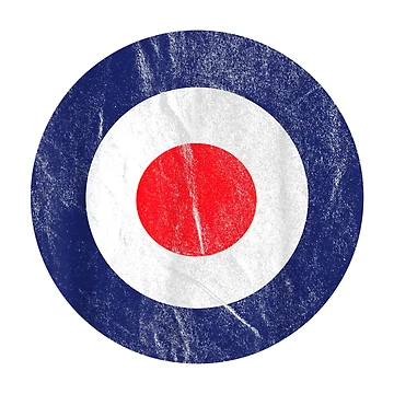 Artwork thumbnail, Funny Mod Distressed Target by AddlPoolart