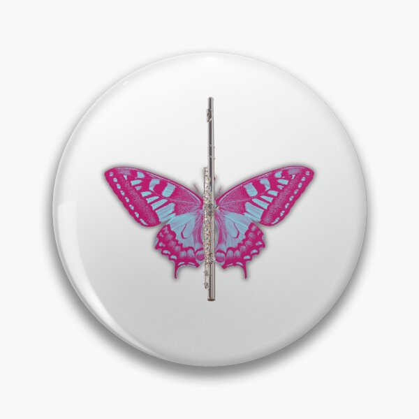 Item preview, Butterfly Flute - Classical Music Art designed and sold by brekotadesign.