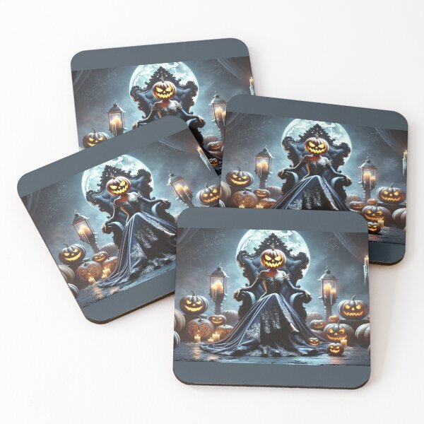Item preview, Enchanted Midnight Court - Reigning Pumpkin Queen designed and sold by WheelieGdArt.