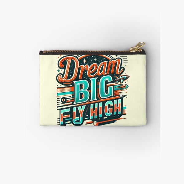 Item preview, Dream Big Fly High, typography designed and sold by maxmaj.