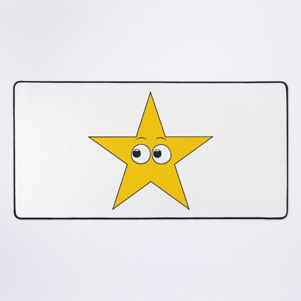 Item preview, SIDE EYE YELLOW STAR, YELLOW STAR WITH EYES designed and sold by larissa-myrie.