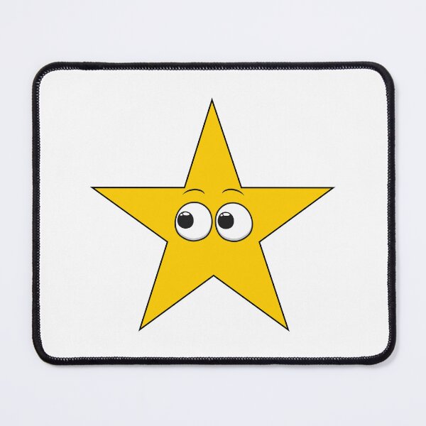 Item preview, SIDE EYE YELLOW STAR, YELLOW STAR WITH EYES designed and sold by larissa-myrie.
