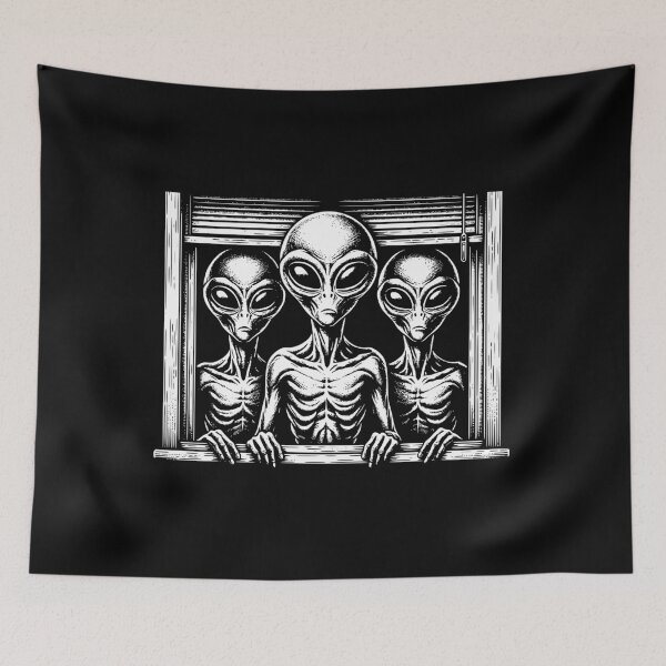 Item preview, Aliens Watchers designed and sold by roswellboutique.