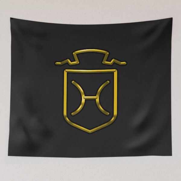 Item preview, Holsteiner Warmblood Brand in Gold designed and sold by DappledMoon.