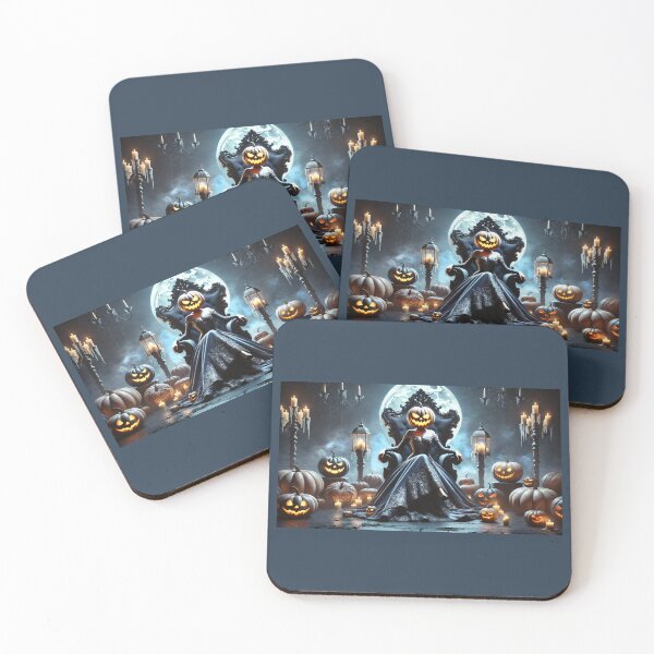 Item preview, Moonlit Majesty - The Pumpkin Queen's Domain designed and sold by WheelieGdArt.