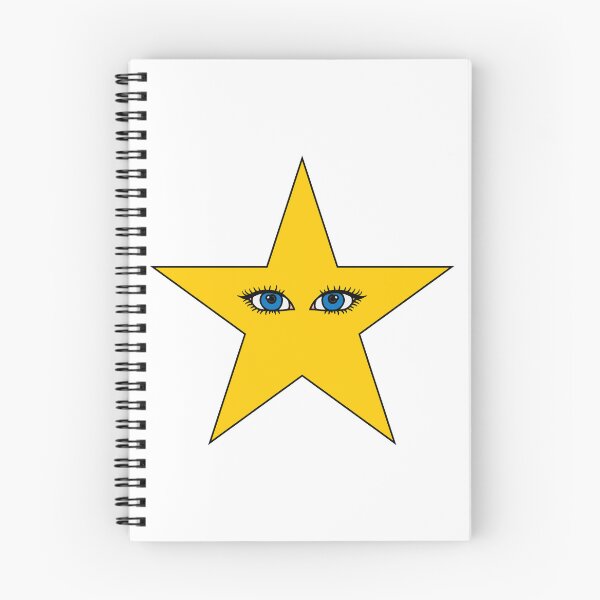 Item preview, STAR, YELLOW STAR WITH BLUE EYES, CUTE YELLOW STAR designed and sold by larissa-myrie.