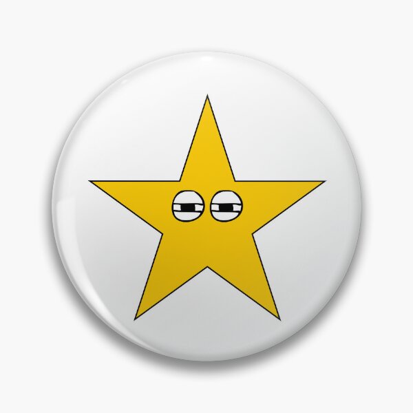 Item preview, STAR, CUTE YELLOW STAR WITH EYES designed and sold by larissa-myrie.