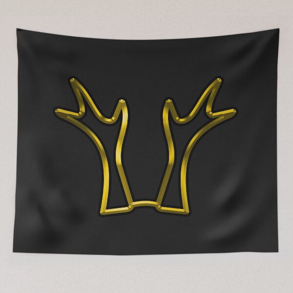 Item preview, Rheinlander Warmblood Brand in Gold designed and sold by DappledMoon.