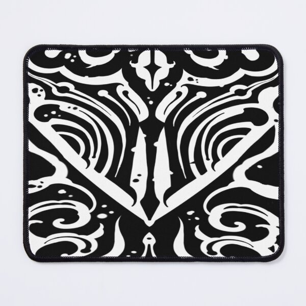 Item preview, Dark tribal suminagashi designed and sold by 7Delamancha.