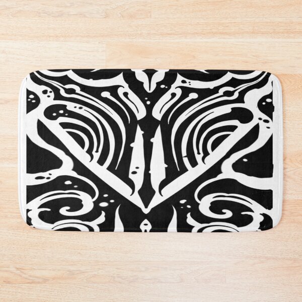 Item preview, Dark tribal suminagashi designed and sold by 7Delamancha.