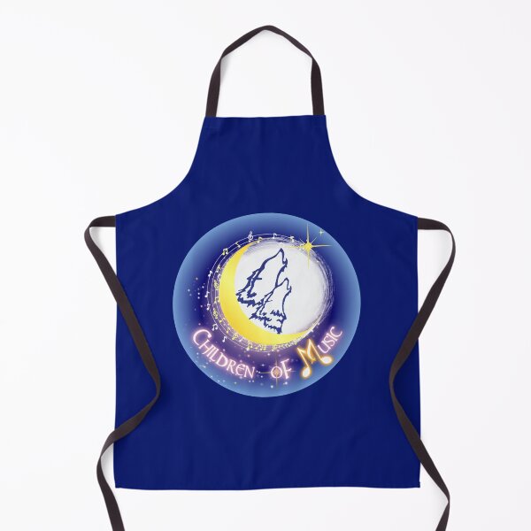 Item preview, Children of Music Two Wolves Round Logo designed and sold by SpiritVoiceSwag.
