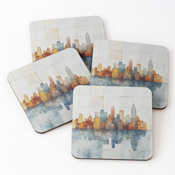 Item preview, City building views designed and sold by mind-coloring.