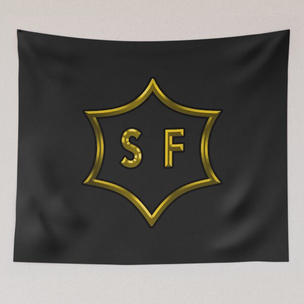 Item preview, Selle Francais Warmblood Brand in Gold designed and sold by DappledMoon.