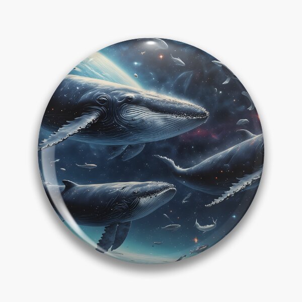 Item preview, SPACE WHALES designed and sold by JohnNotWick.