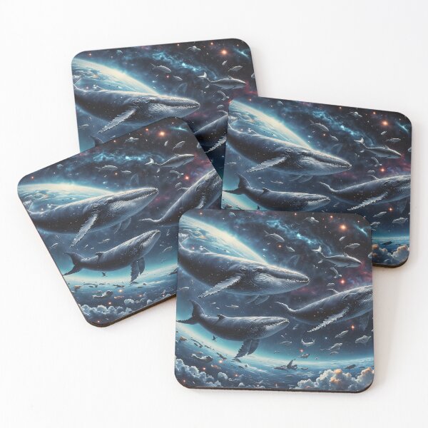 Item preview, SPACE WHALES designed and sold by JohnNotWick.