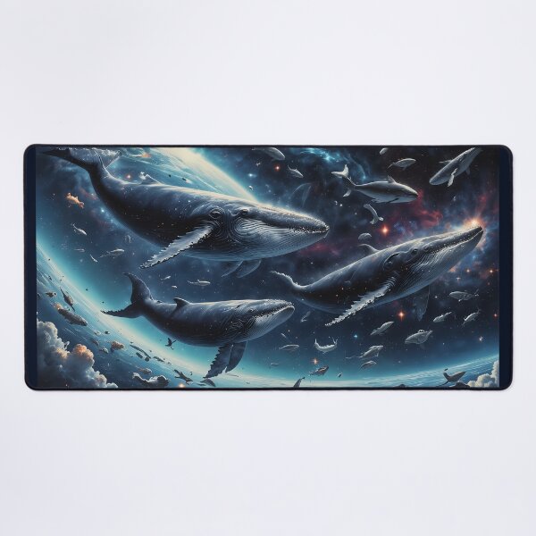 Item preview, SPACE WHALES designed and sold by JohnNotWick.