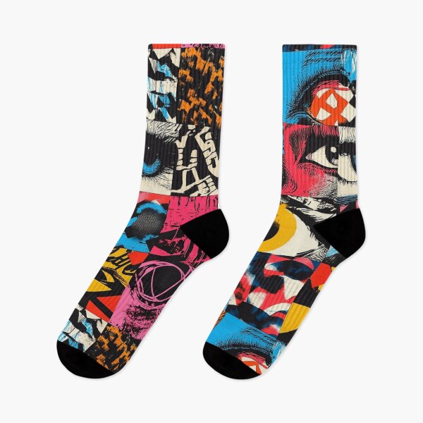 Item preview, Street Art Pattern designed and sold by mind-coloring.