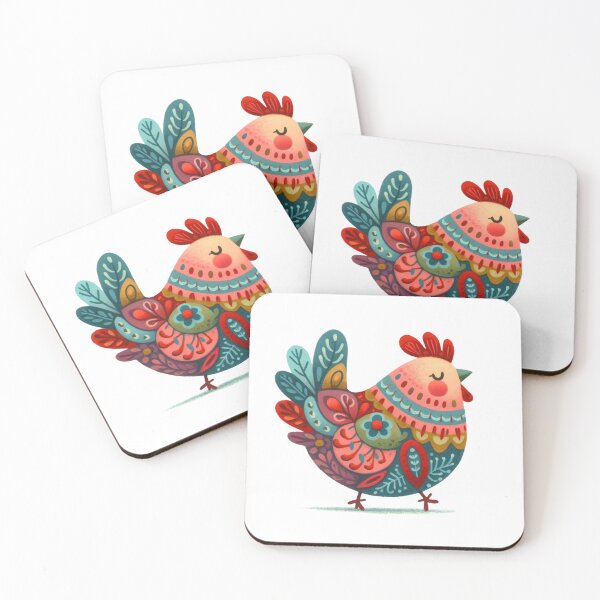Item preview, Colourful chicken  designed and sold by Lupappdesigns.