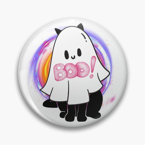 Item preview, Halloween ghost cat designed and sold by salehacreative.